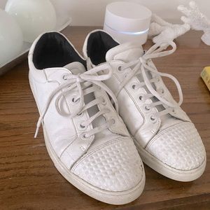 White sneakers